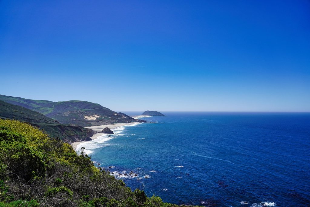 ocean, sea, coast, big sur, california, nature, pacific, landscape, blue sky, big sur, big sur, california, california, california, california, california, canyon Country